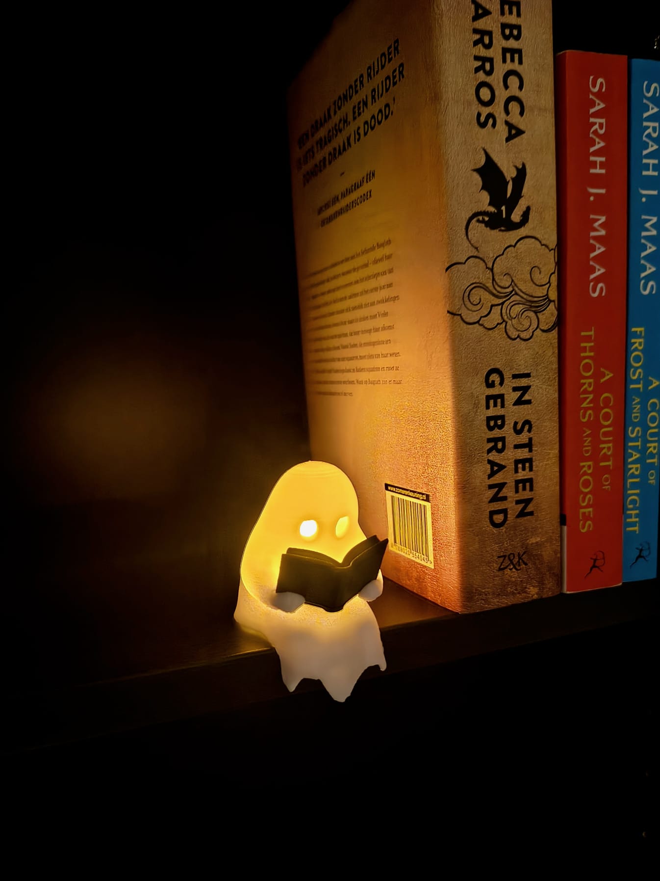 Lichtgevend lezend spookje