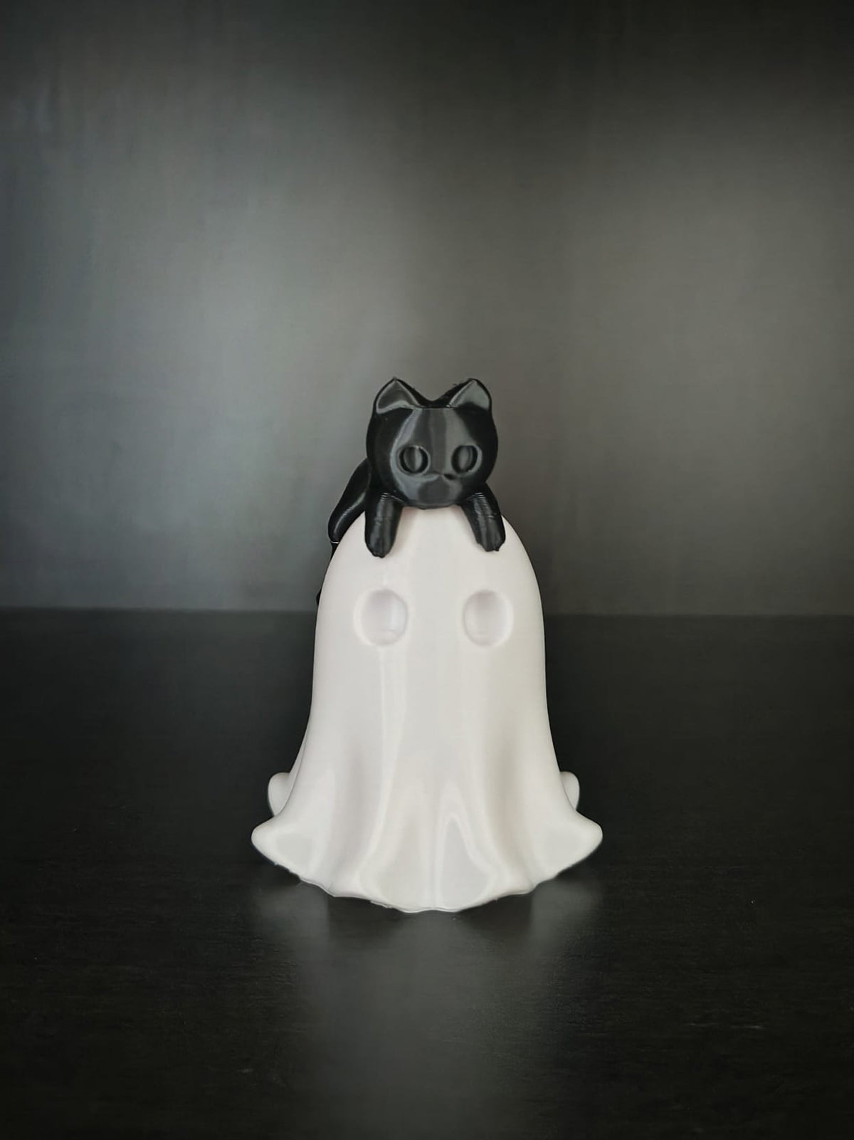Lichtgevend spookje met kat